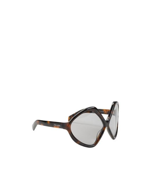 Prada Metallic Full Frame Sunglasses