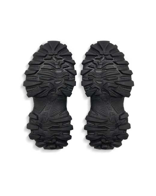 Balenciaga Black Hike Panelled Sneakers for men