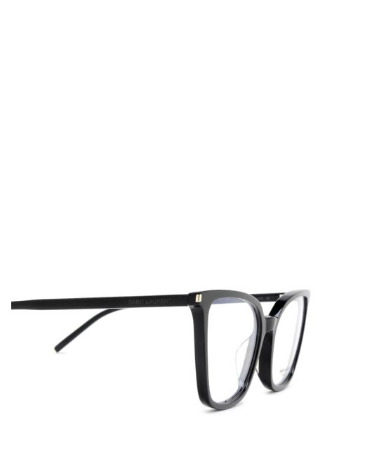 Saint Laurent White Eyewear Sl 669 Cat-Eye Glasses