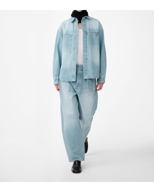 Studio Nicholson Blue Cahun Belted Jeans