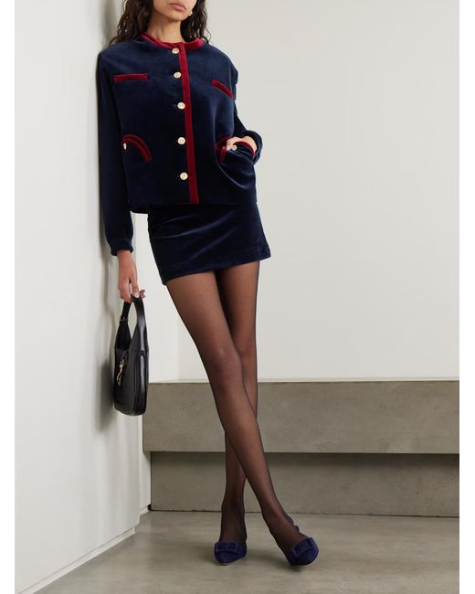 Blazé Milano Blue Coci Mini Skirt