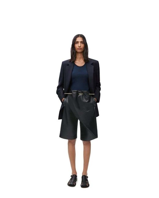 Loewe Black Pin Shorts
