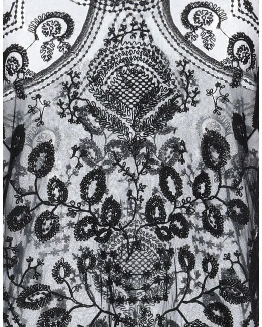 Isabel Marant Gray Floral Lace Tank Top