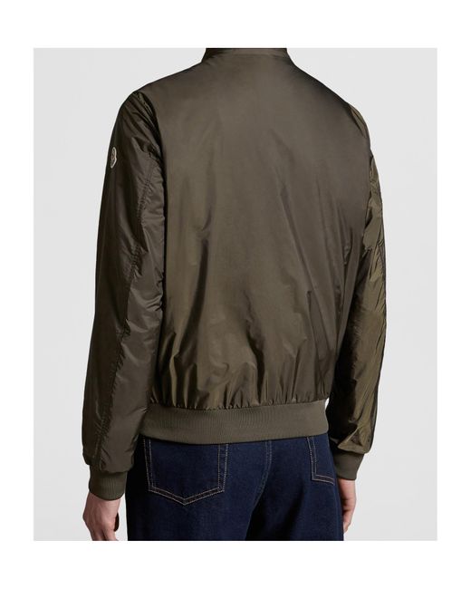 Moncler Brown Reppe Logo-Appliqué Jacket for men