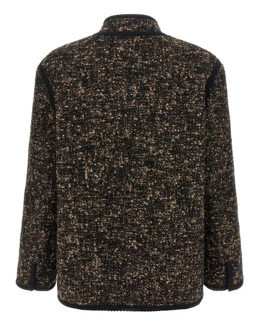 Blazé Milano Black 'Katara Curly' Blazer