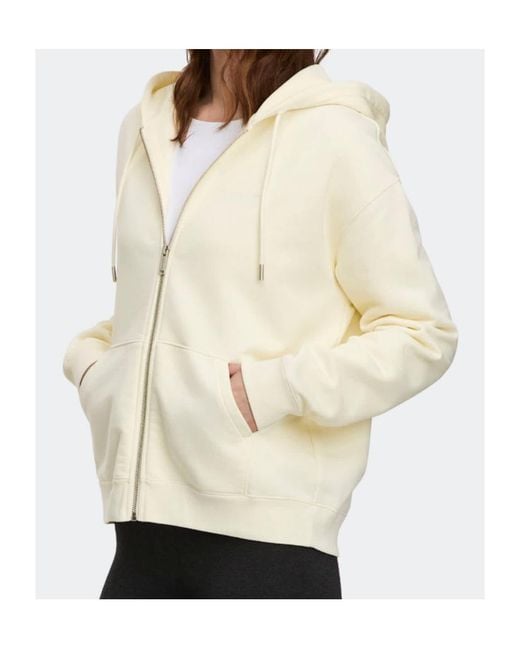 Canada Goose White Wander Full Zip Embroidered