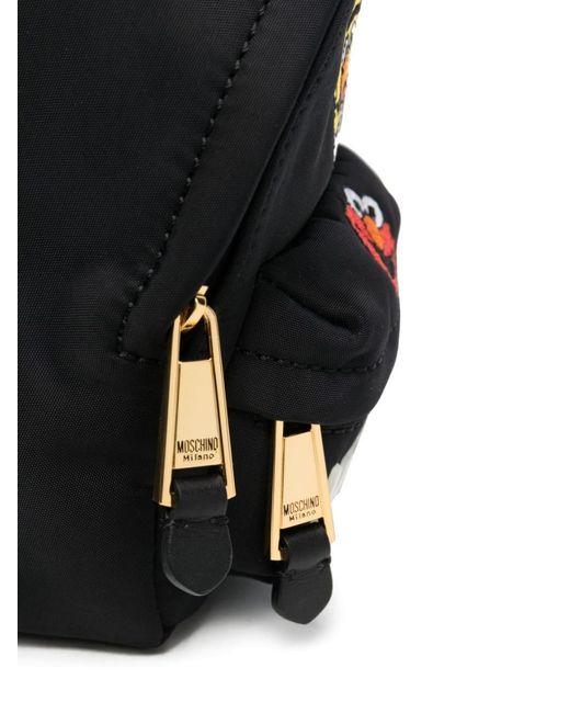 Moschino Multicolor Logo-Patch Mini Bag