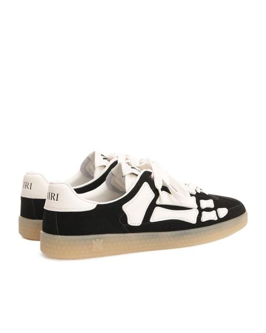 Amiri Black Pacific Bones Sneakers for men