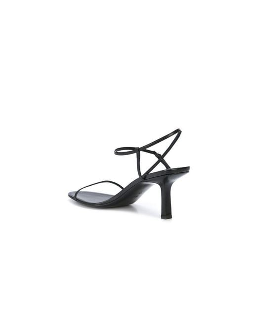 The Row White Bare Slingback Sandals
