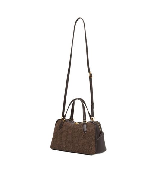 Loro Piana Brown Small Needle Bag