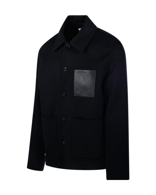 Loewe Blue Workwear Jacket for men