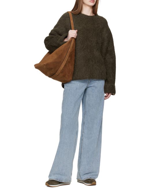 Totême Brown Totême Open Top Tote Bag