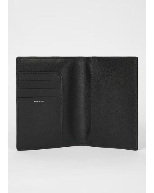 Paul Smith Green Travel Sticker Passport Holder for men