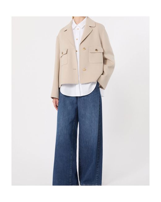 Max Mara White Oxford Shirt