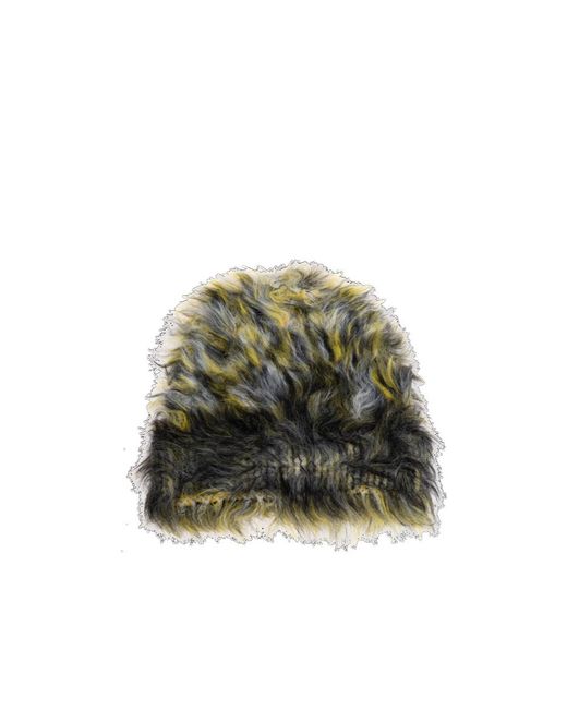 DIESEL Green M-Astrella Beanie for men
