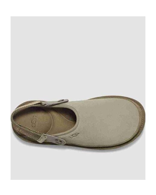 Ugg Green Goldencoast Slingback Strap Clogs for men