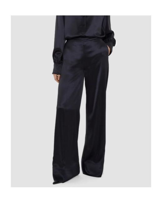 Joseph Blue Wide-Leg Pants