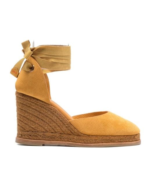 Castaner Metallic Espadrilles