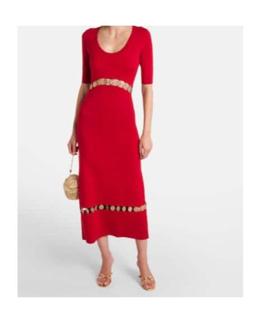 Rabanne Red Maxi Dress