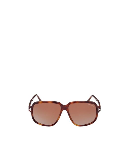 Tom Ford Pink Logo Sunglasses for men
