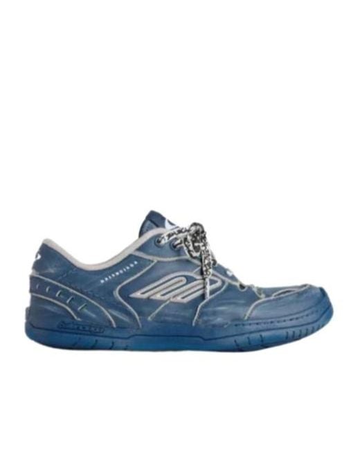 Balenciaga Blue Hamptons Medium Worn-Out Sneakers for men
