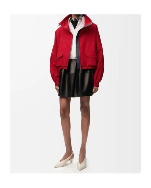 Loewe Red Zipped Jacket