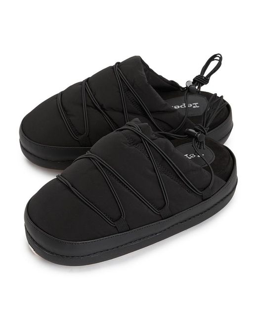 Repetto Black Gentiane Slippers for men