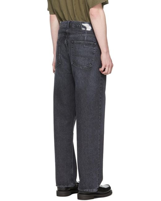 Our Legacy Blue Third Cut Relaxed Jeans for men