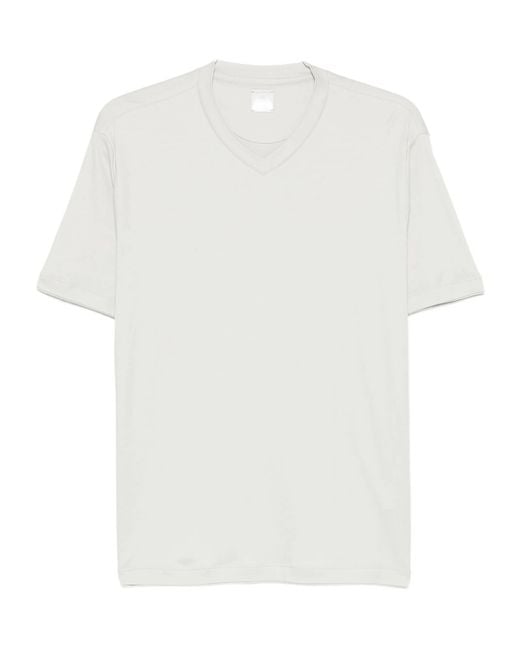 Eleventy White V-Neck T-Shirt for men