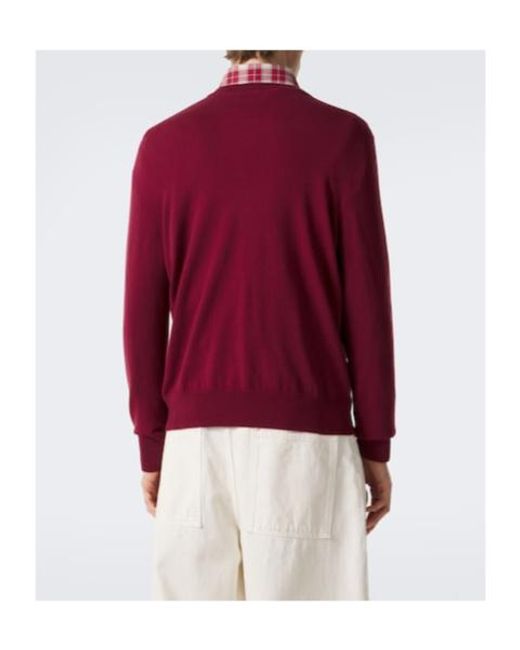 arch4 Red Mr Carlos Cashmere Sweater for men