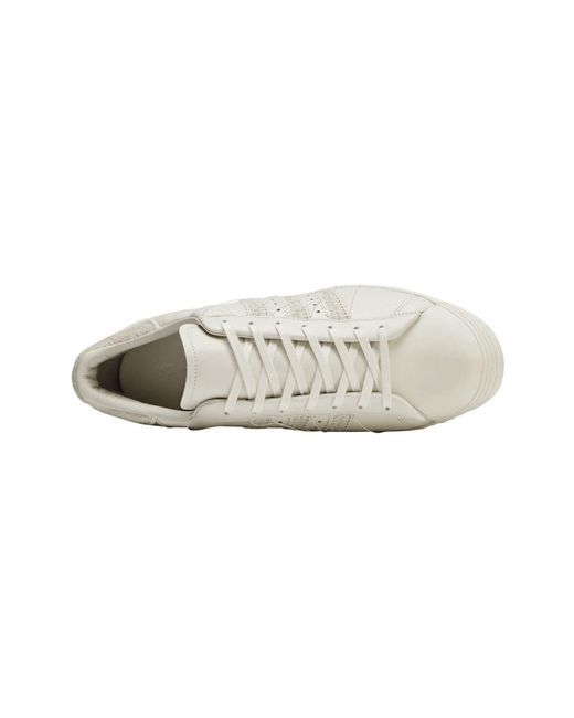 Y-3 White Solid-Color Casual Shoes for men