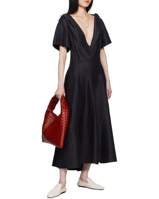 Bottega Veneta Red Hop Small Shoulder Bag