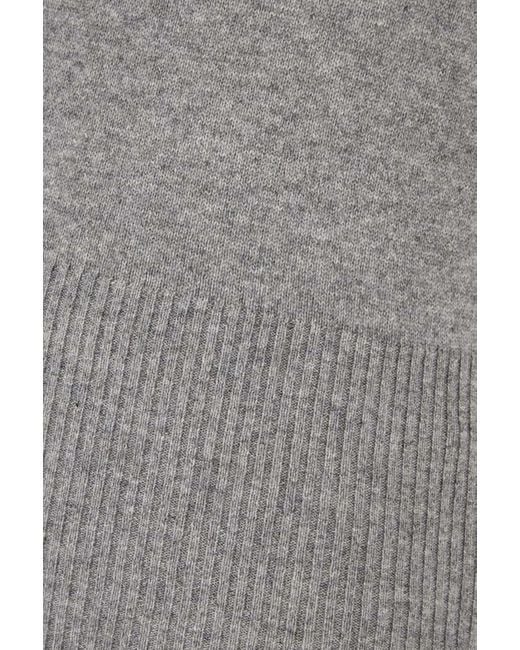 Thom Browne Gray Four-Bar Cashmere Vest