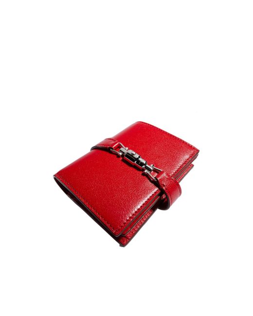 Gucci Red Jackie Medium Wallet