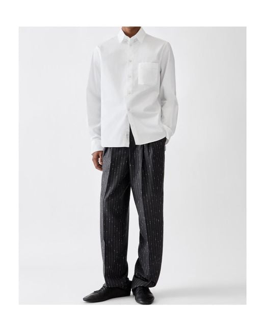 Jacquemus White The Tailleur Shirt for men