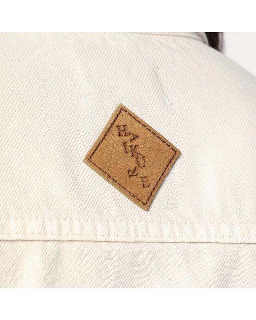 Haikure Natural Button-Up Fitted Shirt