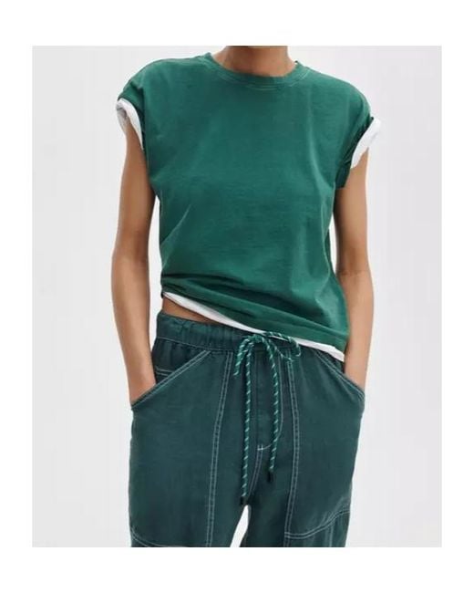 Rag & Bone Green T-Shirt Re3A26St3Kw 0
