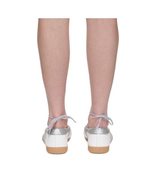Adidas Originals Gray Taekwondo Mei Ballet Flats