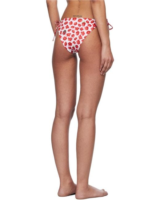 Versace Red Bikinis