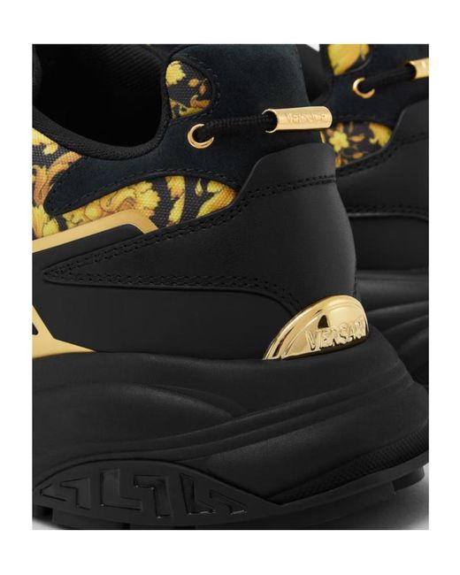 Versace Black Mercury Sneakers for men