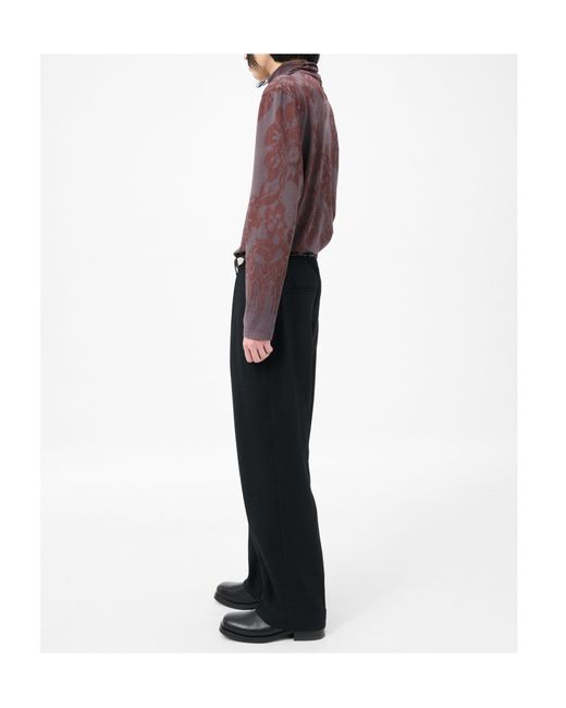 Our Legacy Black Borrowed Chino Pants for men