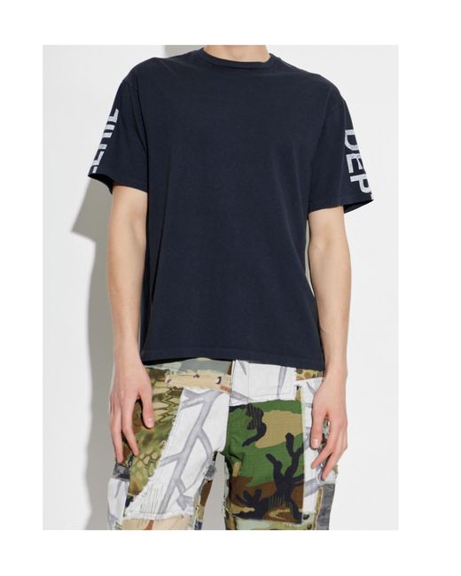 GALLERY DEPT. Blue Short-Sleeved T-Shirt for men