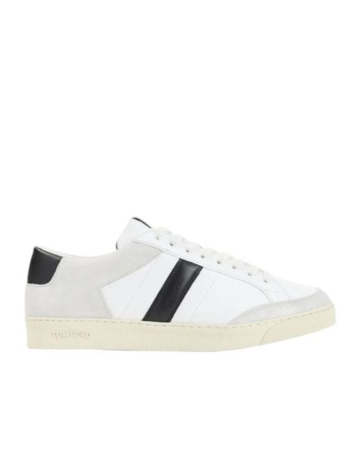 Tom Ford Multicolor Blake Leather Sneakers Low Top Design for men
