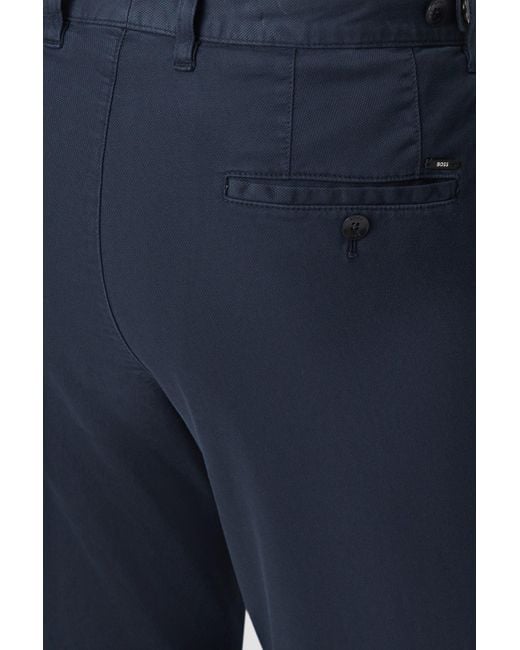 Boss Blue Logo Casual Pants for men