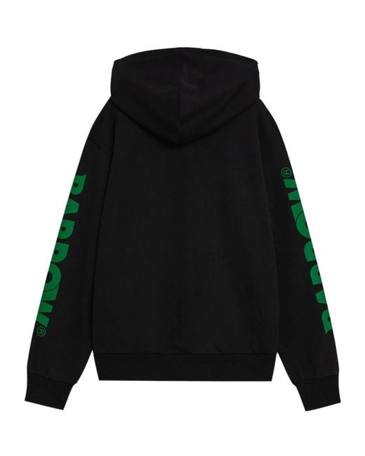 Barrow Black Iconic Hoodie for men
