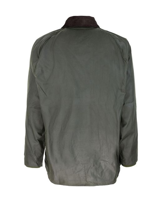 Barbour Gray Bedale Waxed Field Jacket for men