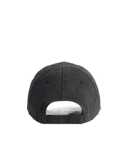 Balenciaga Gray Logo Detailed Cap for men