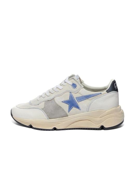 Golden Goose Deluxe Brand White Low-Top Lace-Up Trainers for men
