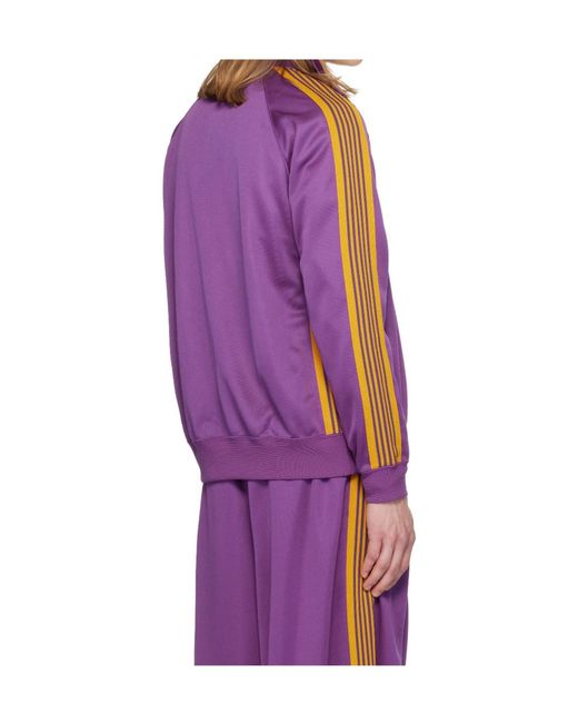 Needles Purple Long-Sleeved Jacket for men