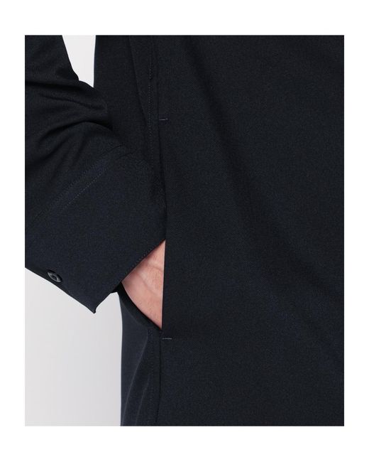 Jil Sander Blue Zip-Fastening Shirt Jacket for men